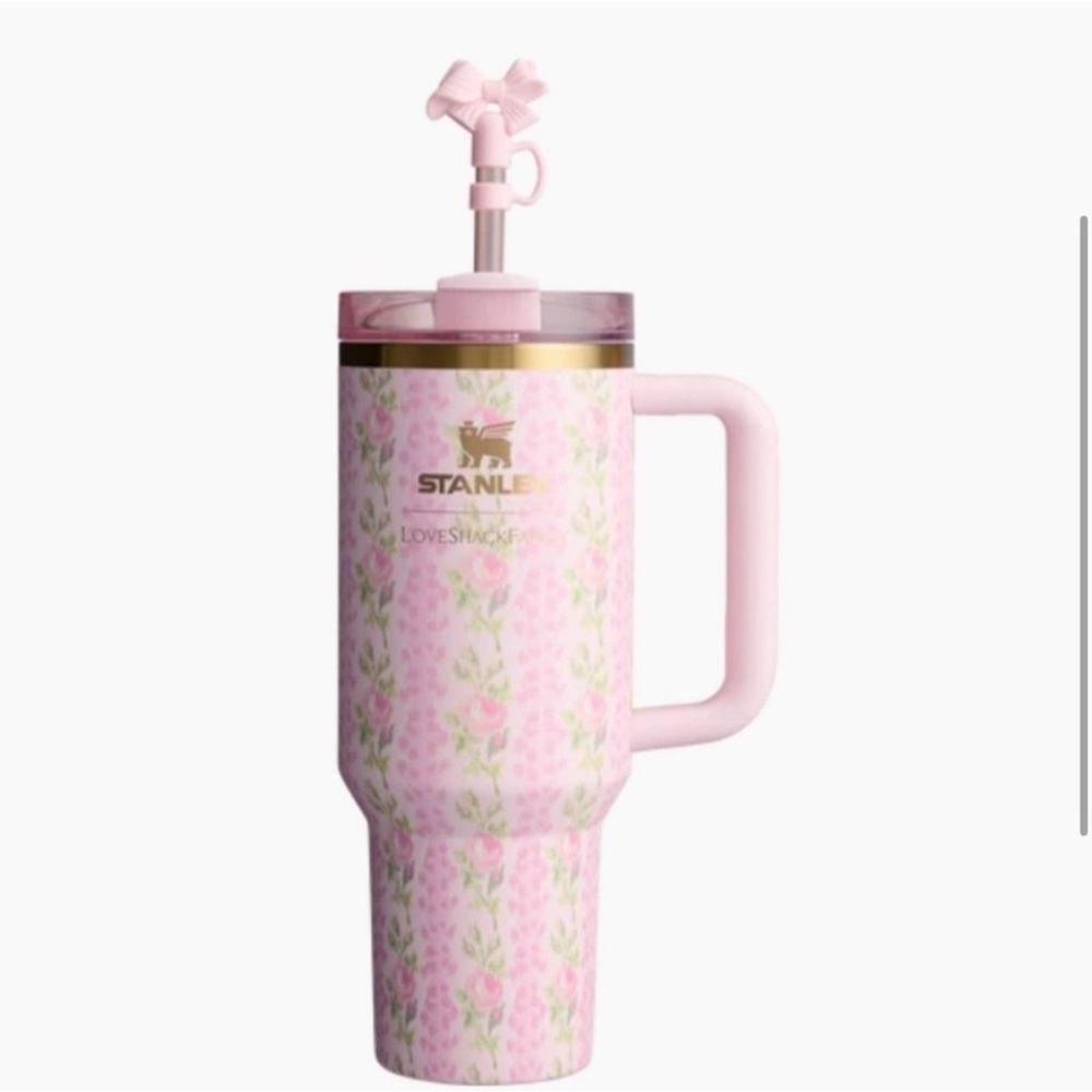 New in box LoveShackFancy Stanley in blooming heirloom 40oz